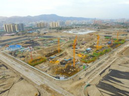 蘭州恒大山水城項(xiàng)目D、E地塊土石方工程施工